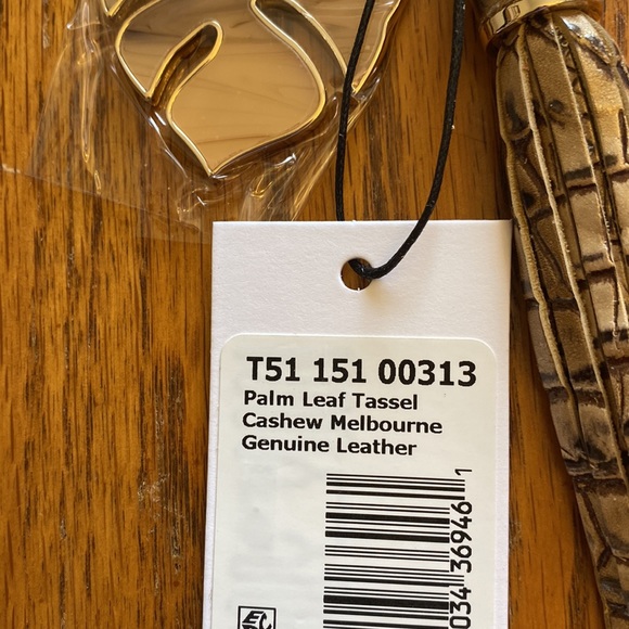 Brahmim CASHEW Palm Leaf Tassel SOLD OUT. NWT - Picture 3 of 5